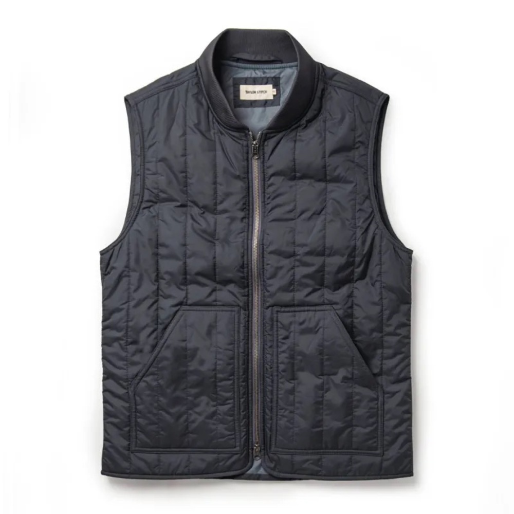 Taylor Stitch Quilted Vest Like New